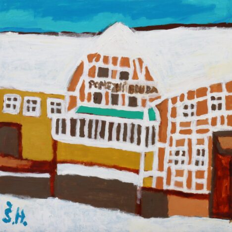 Sarka_Hojakova_-_Pomezni_bouda_50x50_acrylic_on_canvas_2022